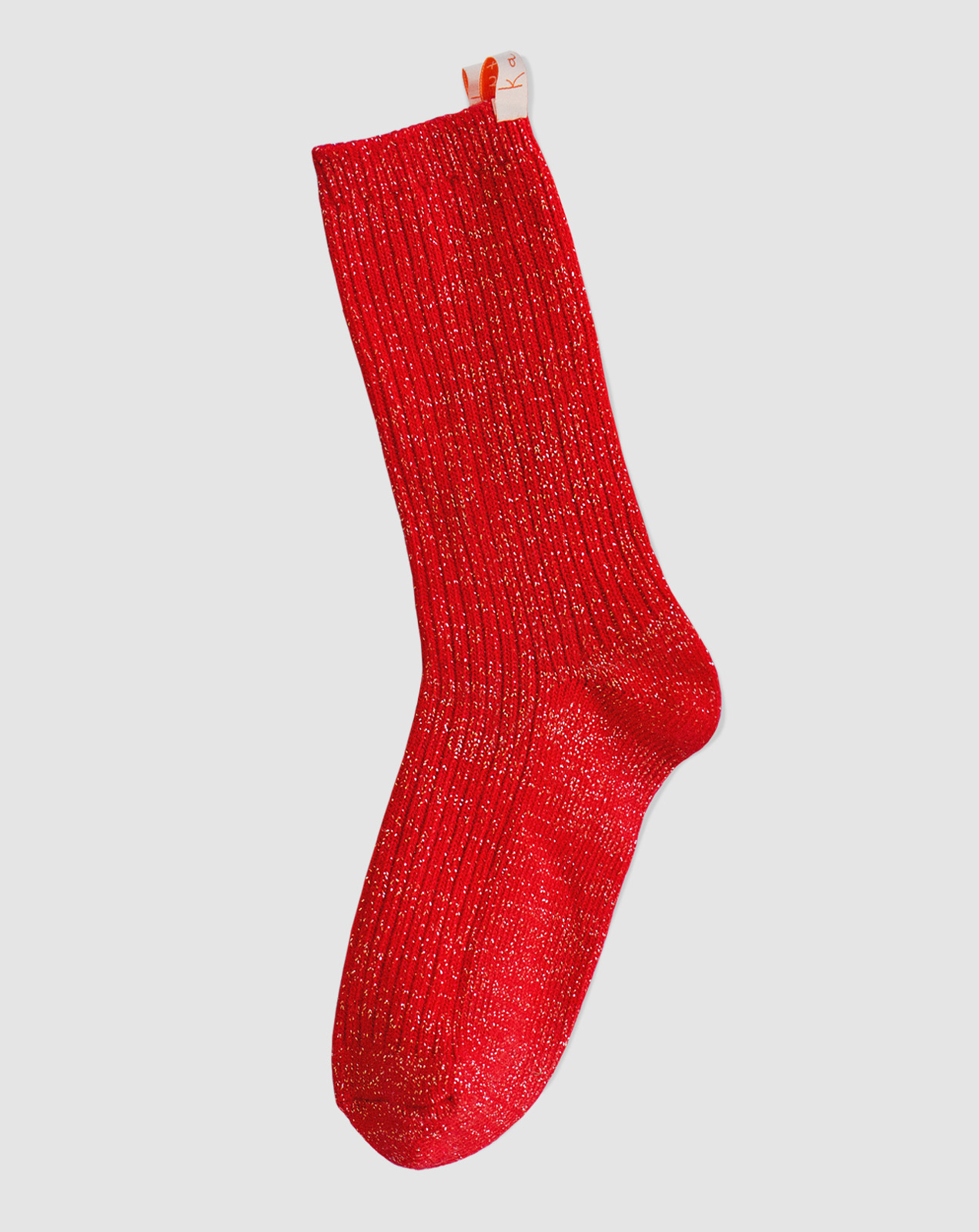 glitter ruby socks