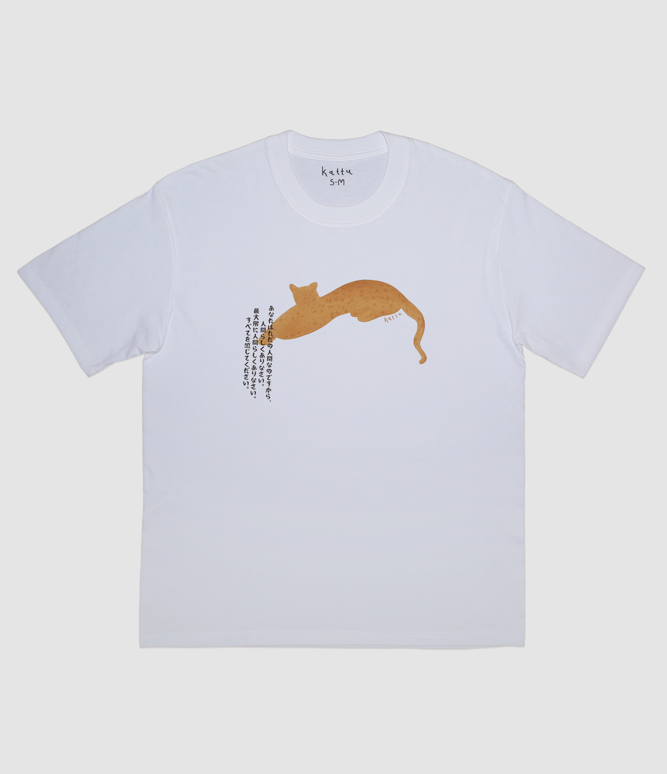 cheetah t-shirt flatlay