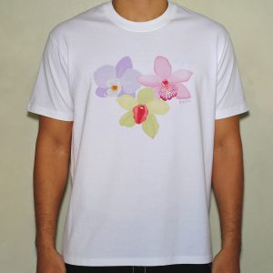 men orchid t-shirt front