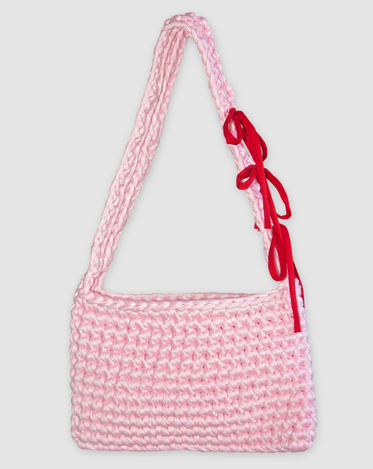 bubblegum utility crossbody bag