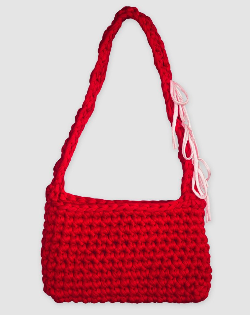 strawberry utility crossbody bag