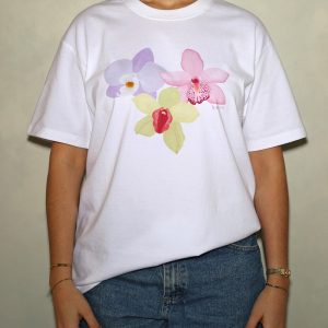 women orchid t-shirt front