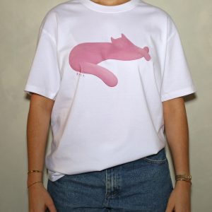 women pinku t-shirt front